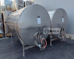 Maschine: M 6.200 Liter Lagertank in V2A