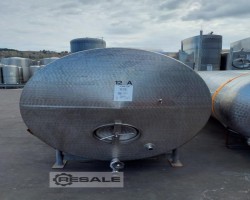 Maschine:  12.000 Liter Lagertank in V2A