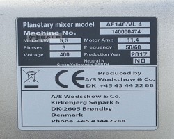 Maschine: A/S WODSCHOW AE 140/VL 4 Behälter