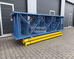 Maschine: REDIRACK Länge: 39,54lfm./St4130x1100mm Palettenregale Lagerregal Hochregal Regal