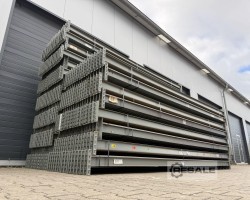 Maschine: GALLER OMEGA 4.295 mm / IPG115x65mm Palettenregaltraverse Traverse Regaltraverse Regal