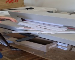 Maschine: EBA 430M Papierschneidemaschinen