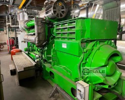 Maschine: JENBACHER 2 × JMS 612 GS-N.L Gasgeneratoren