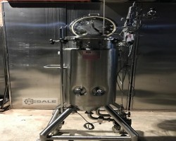 Maschine: SARTORIUS Inhalt 150 Liter Edelstahlbehälter