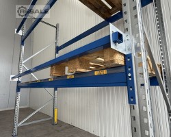 Maschine: PROFILABM.: 50X40X2,00MM für Feldbreite: 2.700 mm Durchschubsicherung für Palettenregale Lagerregal