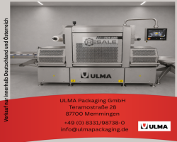 Maschine: ULMA TSA 680 Schalenversiegelungsmaschinen