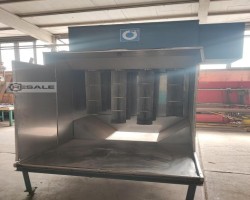 Maschine: SFB OBERFLäCHENTECHNIK Pulverabsaug / Spritzkab Pulverbeschichtungsanlagen