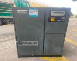 Maschine: ATLAS COPCO SF 15 (Oil Free Air) ölfrei verdichtender Scrollkompressor