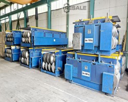 Maschine: KASSETTEN ROLLFORMANLAGE Profilier f. Trapezblech Blechbiegemaschinen