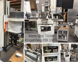 Maschine: KLINGELNBERG PSR 500 U Schneckenradprüfmaschine