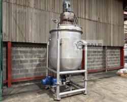 Maschine: TOURELL GARDNER 1500L Ummanteltes Mischgefäß