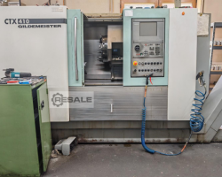Maschine: GILDEMEISTER CTX 410 CNC Drehmaschinen