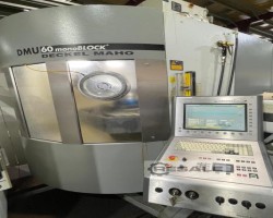 Maschine: DECKEL MAHO DMG DMU 60 monoblock Universalbearbeitungszentren