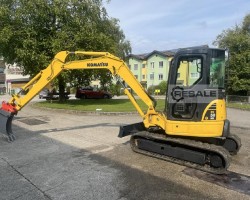 Maschine: KOMATSU PC50 MR-2 Minibagger