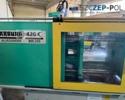 Maschine: ARBURG 420C 800-250 Spritzgiessmaschinen