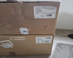Maschine: CAB HERMES+ 4R/600-3 + 4014R-300 Etikettendrucker