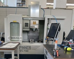 Maschine: SPINNER VC750 Senkrechte Bohr-Fräszentren für kubische Werkstücke