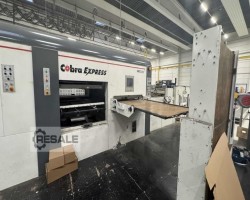 Maschine: IMG KLETT Cobra Express A 12-165 Automatic flatbed die cutter