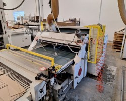 Maschine: RODA Super Combi 130 Corrugated-board creasing, cutting and slotting machine
