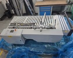 Maschine: HEIDELBERG Stahlfolder SRT 56.H Schrägrollentisch zum Ausrichten