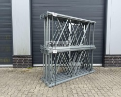 Maschine: META (THYSSEN)  Multipal S 2.500x1.100 mm /SR120|20 Palettenregalständer Regalständer Ständer Regal
