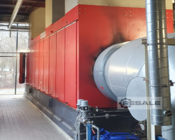 Maschine: SOLAR TURBINES Centaur 50 Solarenergie, 4,6 MW, 6,3 kV, 50 Hz.