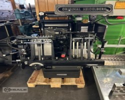 Maschine: HEIDELBERG Prägetiegel Stanzmaschinen