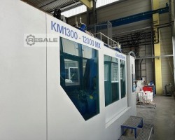 Maschine: KRAUSS MAFFEI KM 1300-12000 MX incl. Roboter Spritzgiessmaschinen