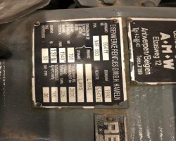 Maschine: REINTJES WAF 560 Marine Getriebe