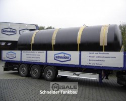 Maschine:  40m³ Stahltank Erdtank Zisterne einwandig