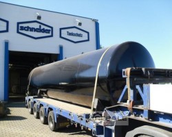 Maschine:  30m³ Löschwassertank mit Sauganschluss