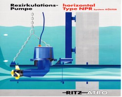 Maschine: RITZ ATRO NPR 500 System Köster Rezirkulations Pumpe Ritz Atro Typ NPR 500