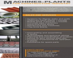 Maschine: VOLLERT FILIGREE - PRECAST AUSTRIAN Palettenumlaufanlagen