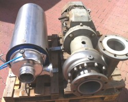 Maschine: HILGE + ABB Hygia S-II Kreiselpumpen