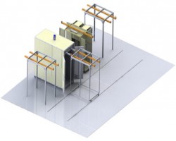 Maschine: ROMER TD Pulverbeschichtungsanlage TD
