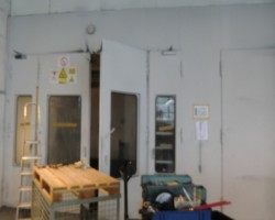 Maschine: WOLF 4 B Lackierkabine mit Trockner