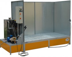 Maschine: ROMER Hochdruckreinigungsanlage MS-2 Pulverbeschichtungsanlagen