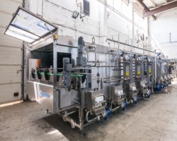 Maschine: HERMIS TP-HRW 5 Tunnel-Pasteur für eingelegte Lebensmittel