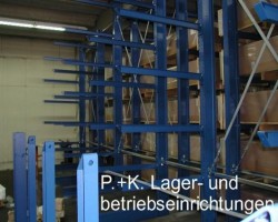 Maschine: P+K Kragarmregal -doppelseitig- Schwerlast