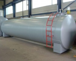 Maschine:   Lagertank Tankanlage doppelwandig