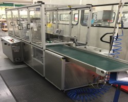 Maschine: NERI (MARCHESINI GROUP) ETA 400 Typ S Haftetikettiermaschine zur Obenaufetikettierung