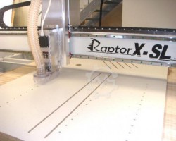 Maschine: CNC-STEP RaptorX-SL2200/S15 D-CNC ROUTER MILLING MACHINE FRAISEUSE