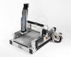 Maschine: CNC-STEP High-Z S-400/T CNC Portalfräse Holz & Alu Werbeschilder Fräse