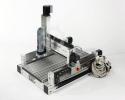 Maschine: CNC-STEP High-Z S-400 CNC 3D Router Graveure