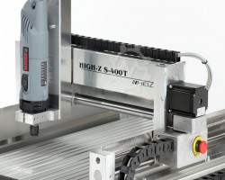 Maschine: CNC-STEP High-Z S-400/T CNC Fräsmaschine Gravierer