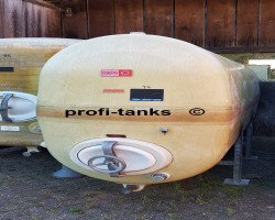 Maschine:   P41 Wassertank 3000 L Molketank Lagertank Regenauffangtank