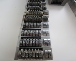 Maschine: BECK / SüNUM / RAPID Tutilo / Allsteel Offsetwalzen