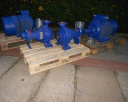 Maschine: KSB ETANORM SIEMENS Etanorm Umwaelzpumpe 138 qm/h + FU KSB Etan