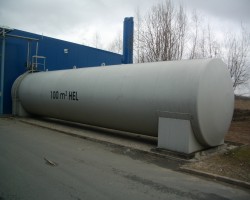 Maschine: WALTER KRäMER GMBH  Heizöltank 100 m³