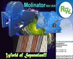 Maschine: RW RECYCLING WORLD GMBH RW VKR Molinator Verkugelungs- und Aufschlussmühle